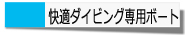 快適ダイビング専用ボート