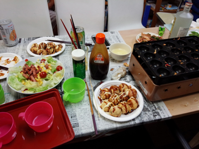 たこ焼きパーティー