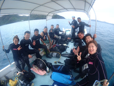 体験ダイビング