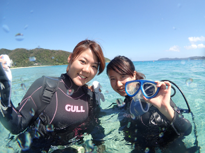 体験ダイビング