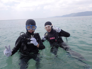 体験ダイビング