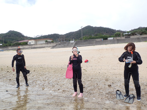 ウミガメスノーケル