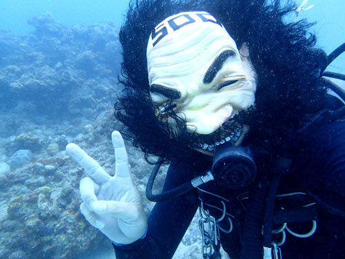 記念ダイブおじさん