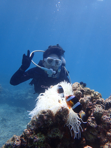 ボート体験ダイビング